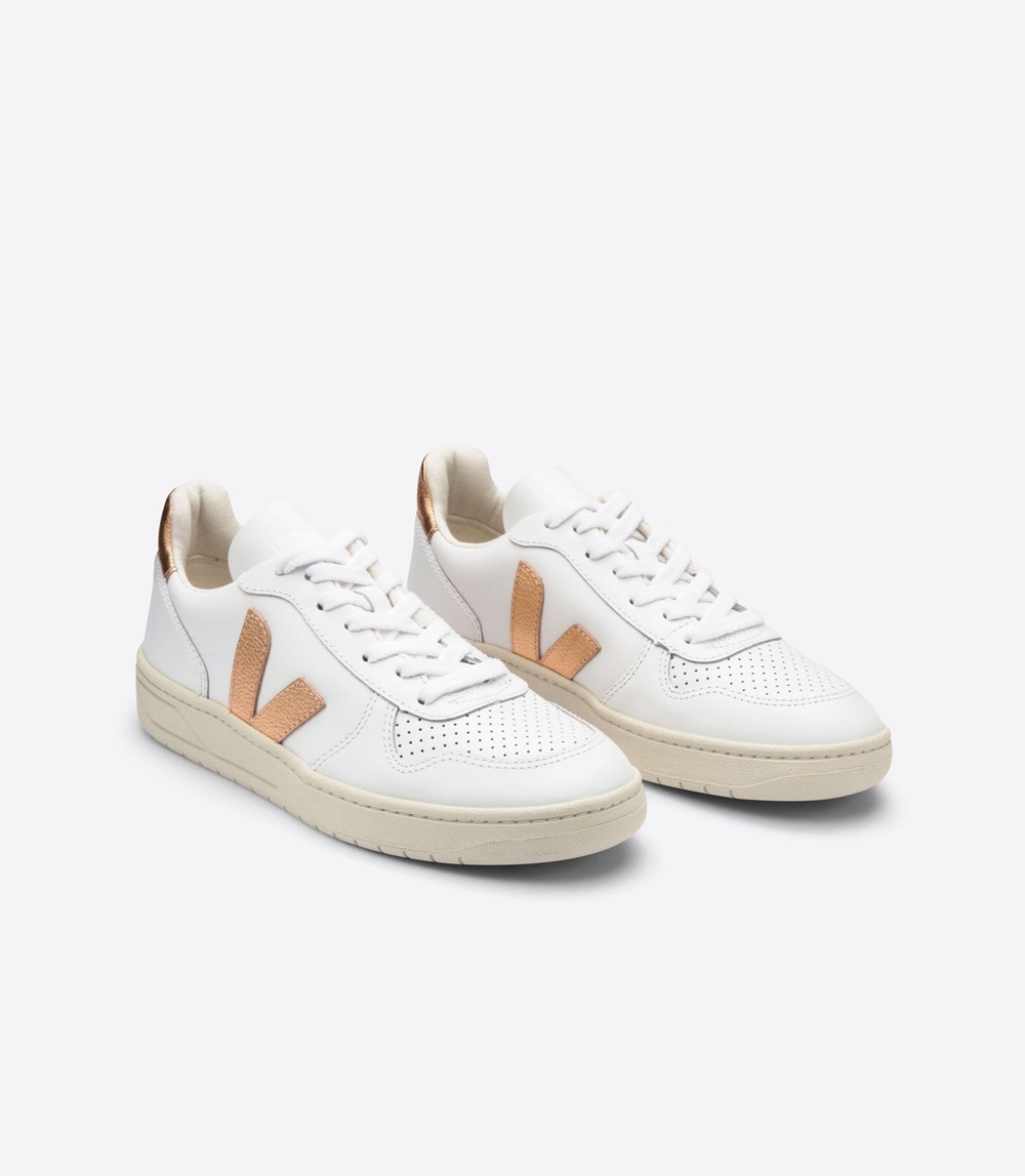 Veja Sneakers Dama - V-10 Piele - Albi - 6598423-RP